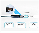 9v USB підвищувальний перетворювач із 5 В до стабільних 12 В. 5,5x2,1 мм то роз'єм. без регулювання, фото 4