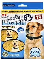 Поводок для собак регулируемый Lucky Leash 2 в 1 EL-519