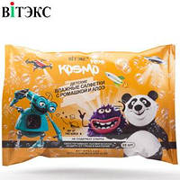 Вітекс — Kosmo Kids дитячі Вологі серветки з ромашкою й алое 15 шт.
