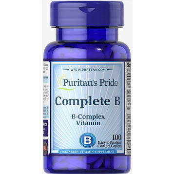 Вітаміни - Puritan's Pride Complete B (B-Complex Vitamin) 100 caps