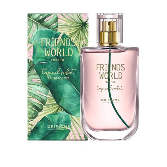 Туалетная вода Friends World for Her Tropical Sorbet Oriflame
