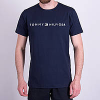 Чоловіча футболка TOMMY HILFIGER, темно-синього кольору