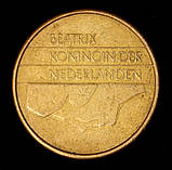 Монета Нідерландів 5 гульденів 1988-91 рр., фото 2