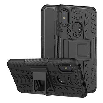 Чехол Armor Case для Xiaomi Mi 8 Черный