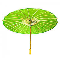 Сувенірна парасолька із шовку та бамбука з малюнком