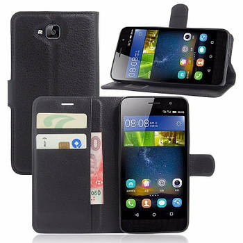 Чохол-книжка Litchie Wallet для Huawei Y6 Pro Чорний