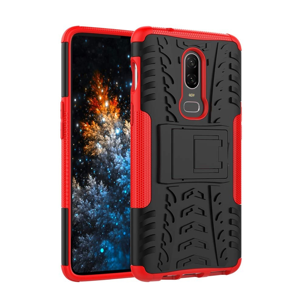Чохол Armor Case для OnePlus 6 Червоний, фото 1