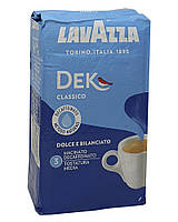 Кава Lavazza DEK Decaffeinated Ground Coffee 250 г Лавацца без кофеїну мелений Італія оригінал