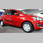 Молдинги на двері для Hyundai i20 Mk1 5Dr LIFT 2013-2014