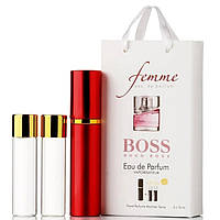 Женский мини парфюм Hugo Boss Femme, набор 3х15 мл