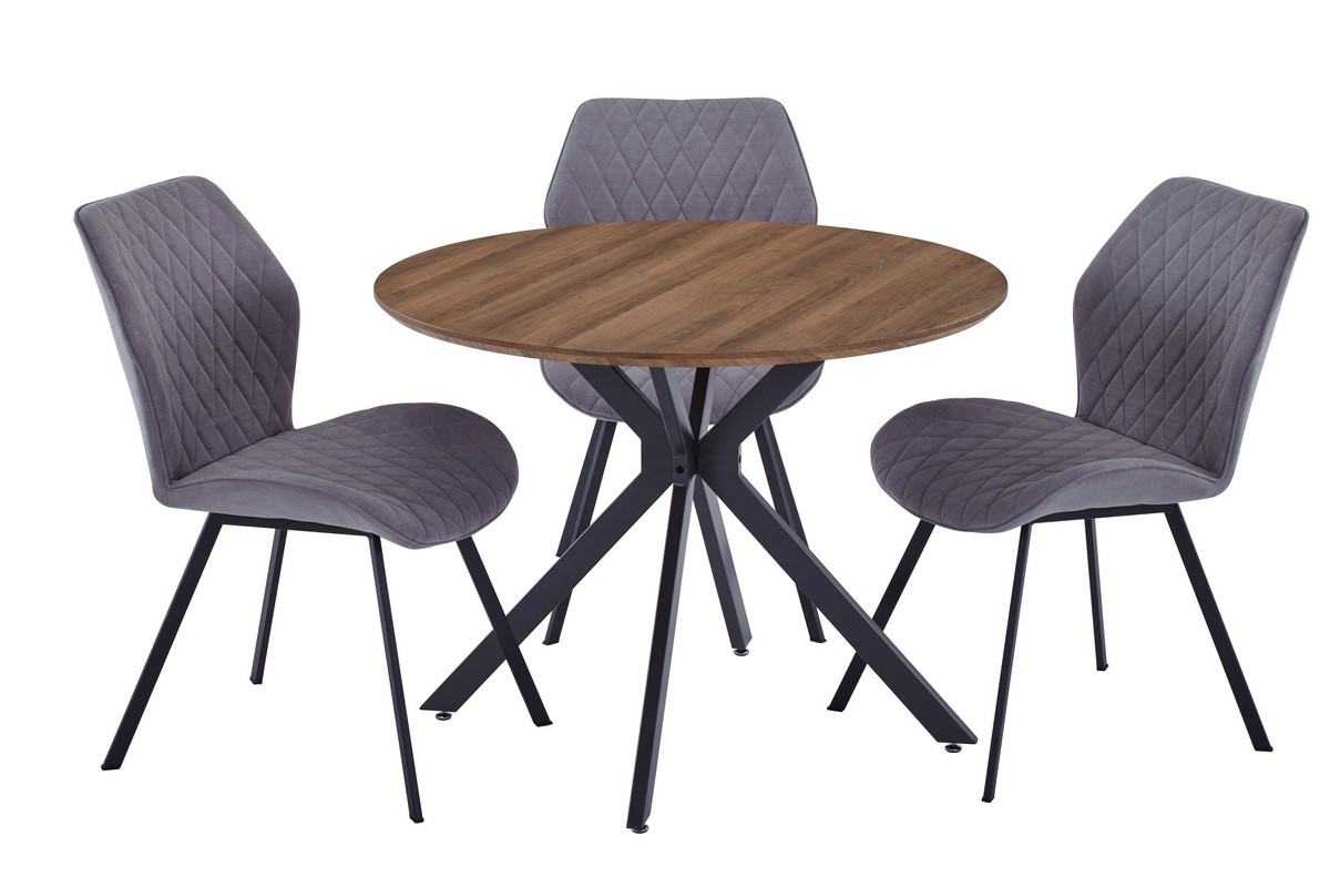 Стіл круглий ТМ-46, омбре, фото 1