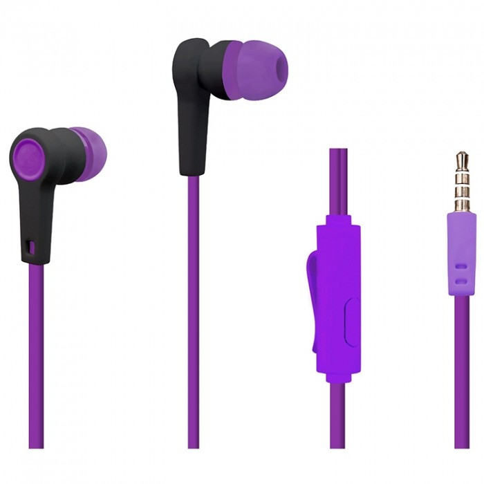 Навушники гарнітура Walker H330 + mic Violet, фото 1