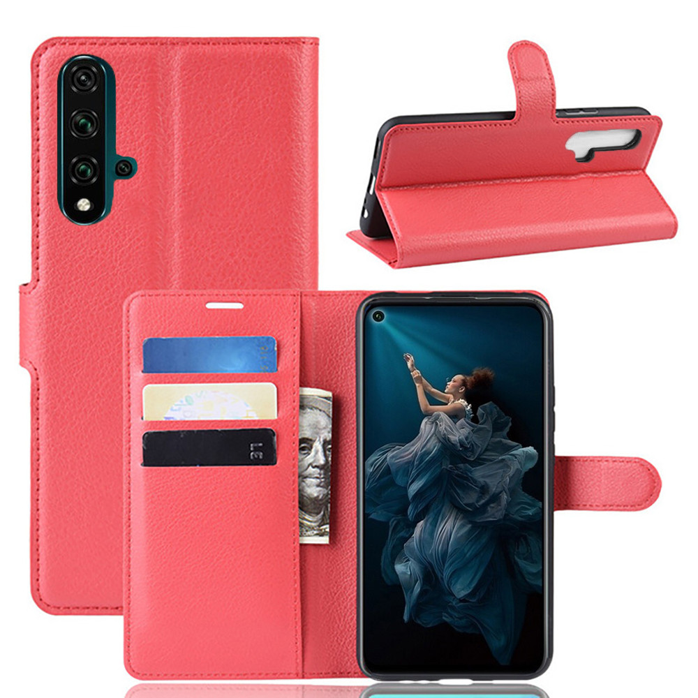 Чохол-книжка Litchie Wallet для Honor 20 Red, фото 1