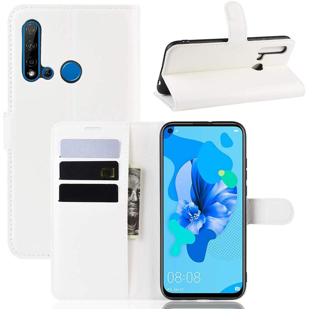 Чохол-книжка Litchie Wallet для Huawei P20 Lite 2019 / Nova 5i White, фото 1