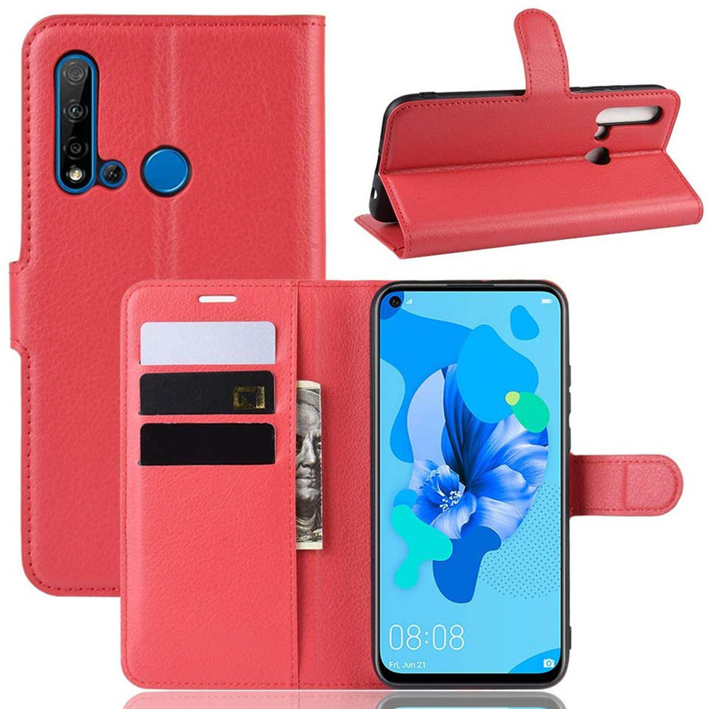 Чохол-книжка Litchie Wallet для Huawei P20 Lite 2019 / Nova 5i Red, фото 1