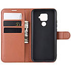 Чохол-книжка Litchie Wallet для Huawei Mate 30 Lite / Nova 5i Pro Brown, фото 4