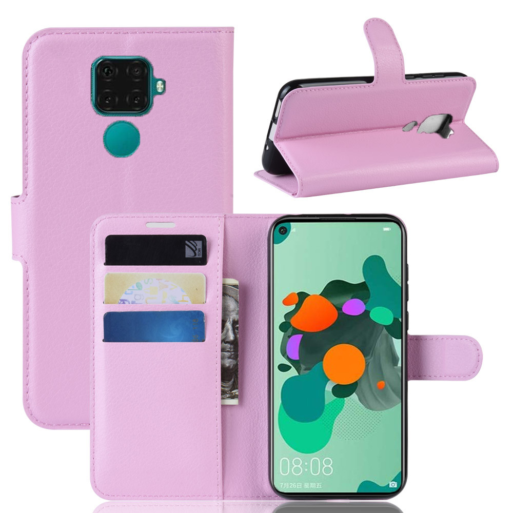 Чохол-книжка Litchie Wallet для Huawei Mate 30 Lite / Nova 5i Pro Pink, фото 1