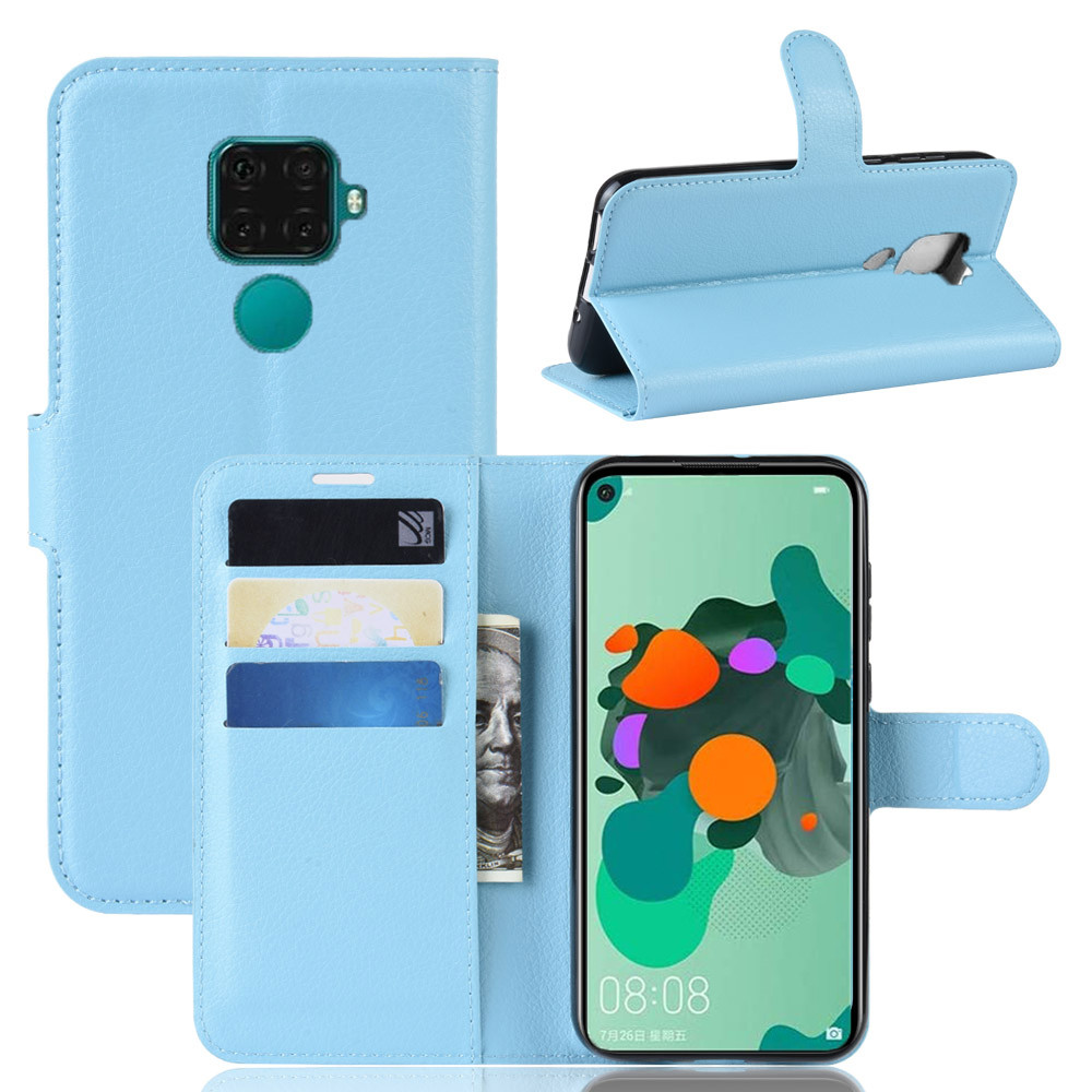 Чохол-книжка Litchie Wallet для Huawei Mate 30 Lite / Nova 5i Pro Blue, фото 1