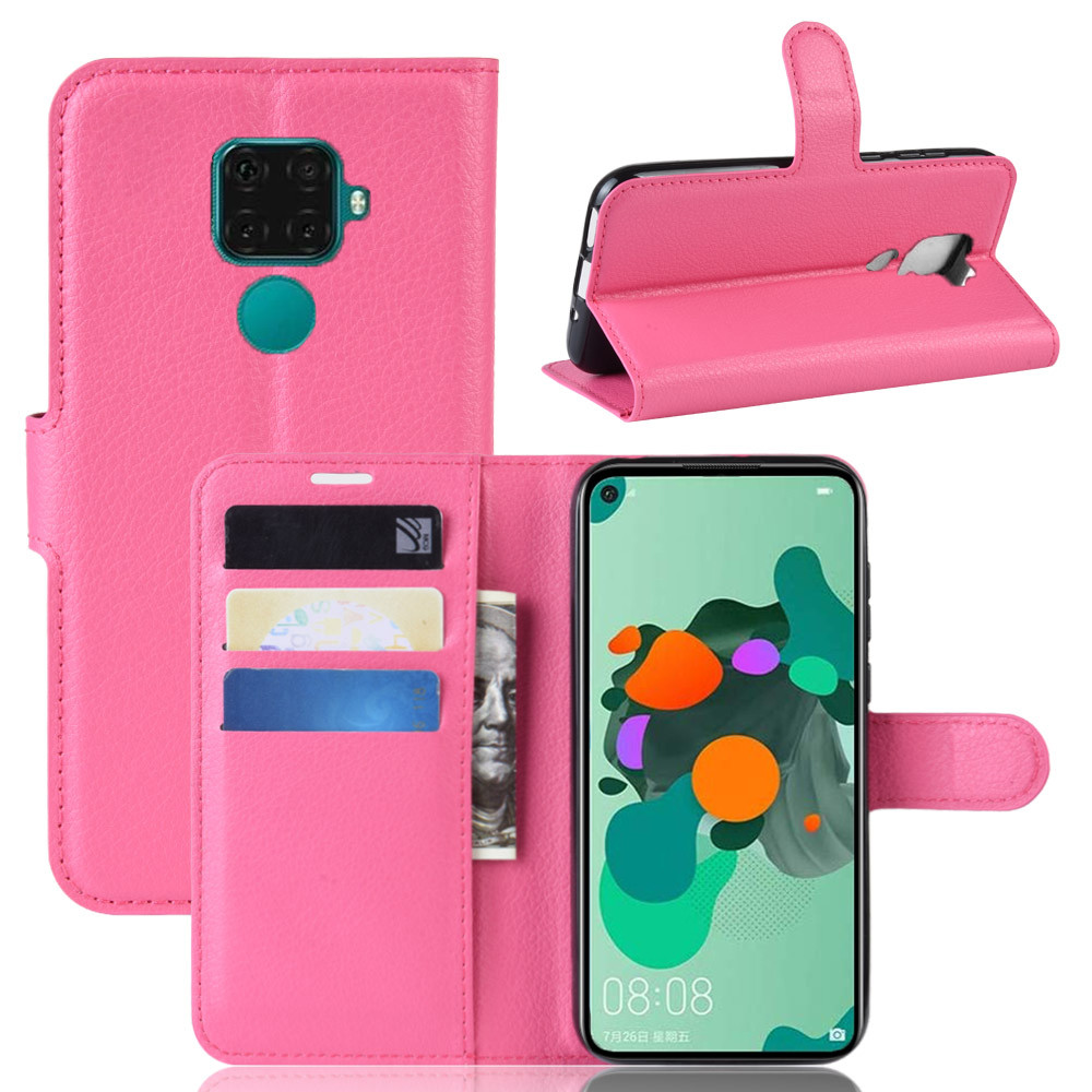 Чохол-книжка Litchie Wallet для Huawei Mate 30 Lite / Nova 5i Pro Rose, фото 1