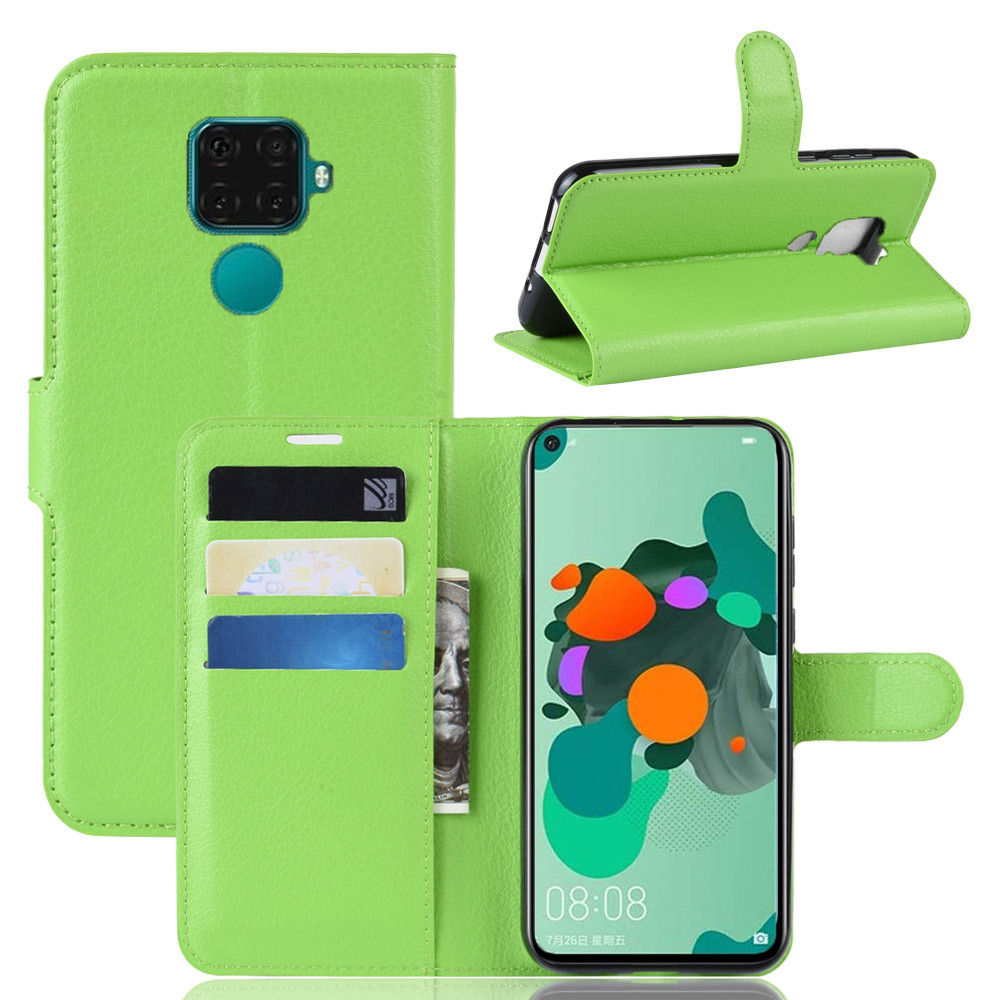 Чохол-книжка Litchie Wallet для Huawei Mate 30 Lite / Nova 5i Pro Green, фото 1