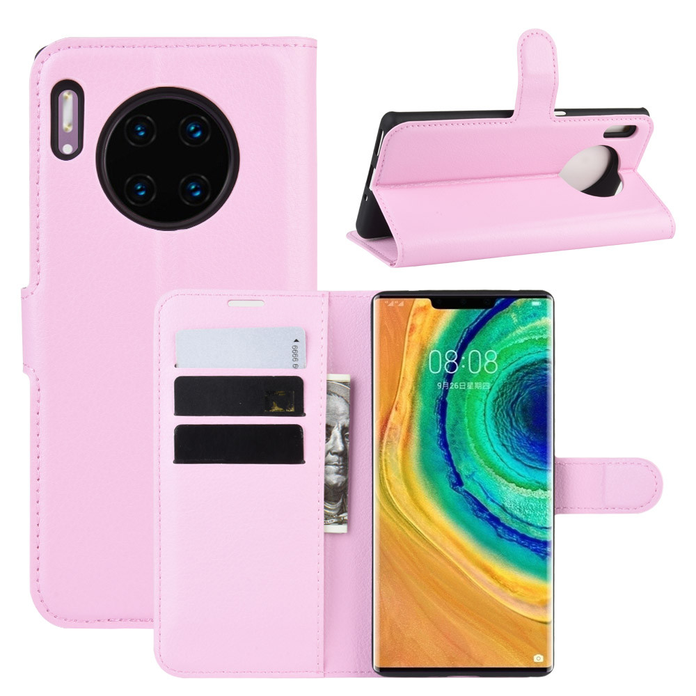 Чохол-книжка Litchie Wallet для Huawei Mate 30 Pro Pink, фото 1