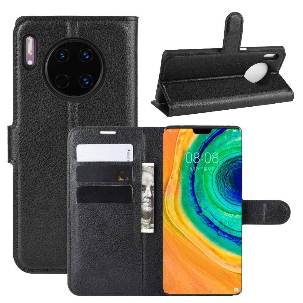 Чехол-книжка Litchie Wallet для Huawei Mate 30 Black, фото 1