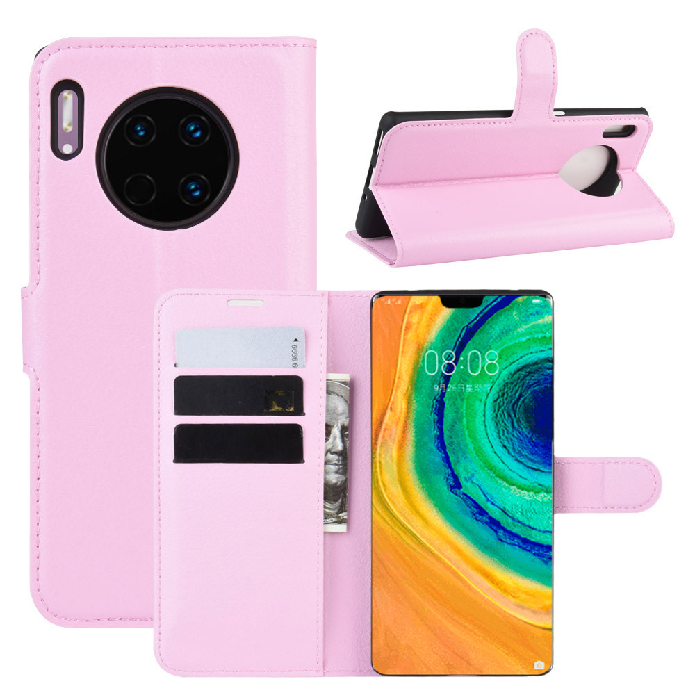 Чехол-книжка Litchie Wallet для Huawei Mate 30 Pink, фото 1