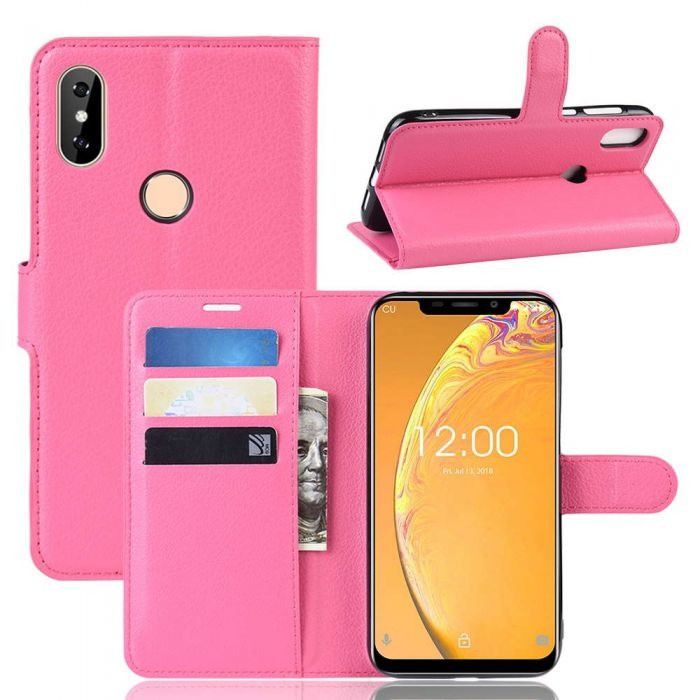 Чехол-книжка Litchie Wallet для Oukitel C13 Pro Rose
