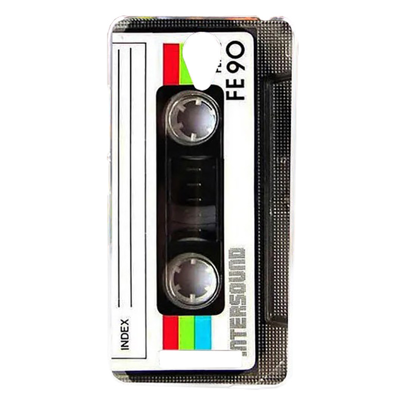 Чехол с рисунком Printed Plastic для Xiaomi Redmi Note 2 Кассета, фото 1