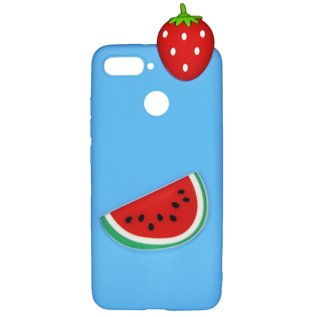 Чехол Cartoon 3D Case для Huawei Y7 Prime 2018 / Honor 7C Арбуз, фото 1