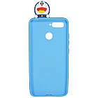 Чехол Cartoon 3D Case для Huawei Y7 Prime 2018 / Honor 7C Кот, фото 2