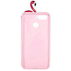 Чехол Cartoon 3D Case для Huawei Y7 Prime 2018 / Honor 7C Фламинго, фото 2