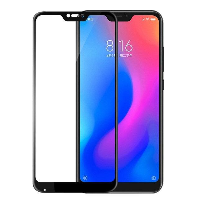 Захисне скло Walker Full Glue для Xiaomi Mi A2 Lite / Xiaomi Redmi 6 Pro Чорний