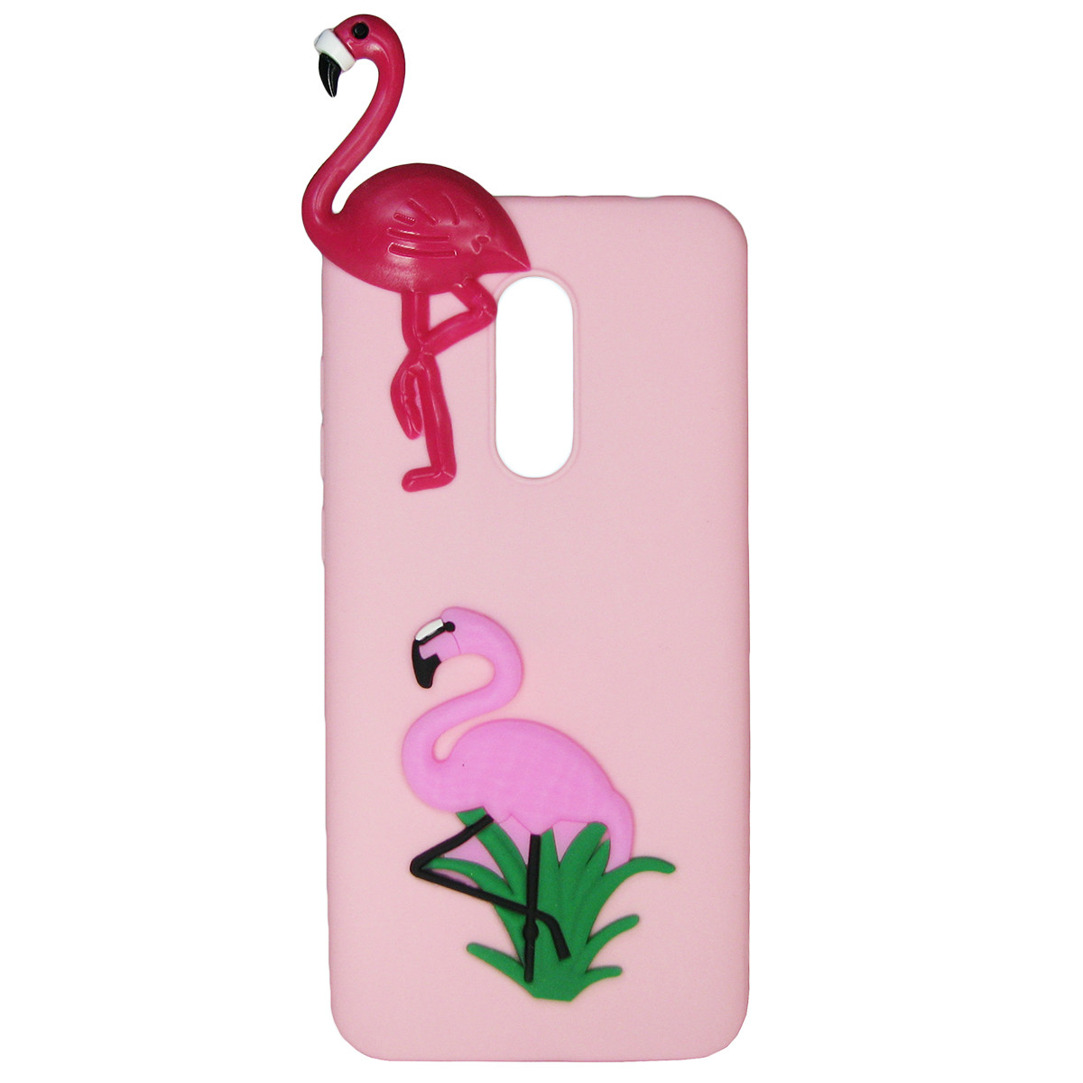 Чехол Cartoon 3D Case для OnePlus 7 Фламинго, фото 1