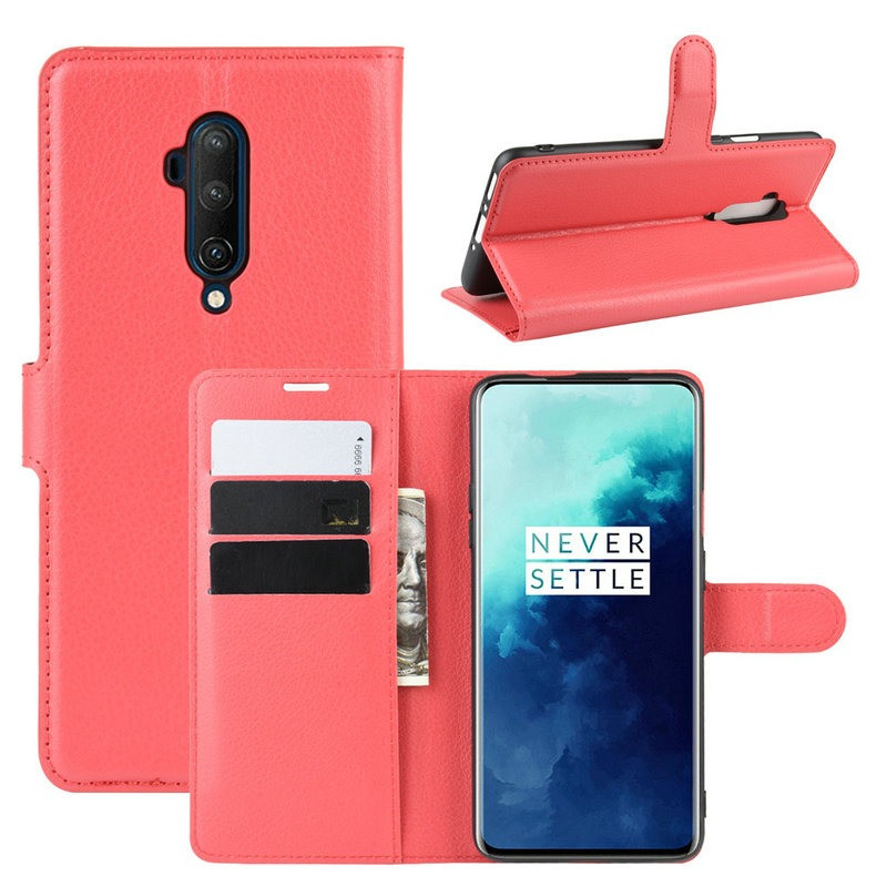 Чехол-книжка Litchie Wallet для OnePlus 7T Pro Red, фото 1