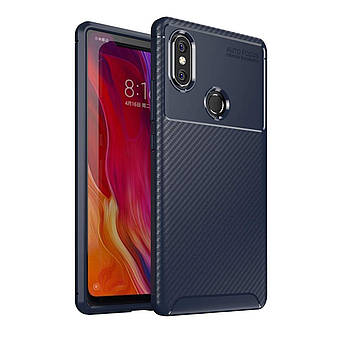 Чохол Carbon Case Xiaomi Mi 8 Se Синій