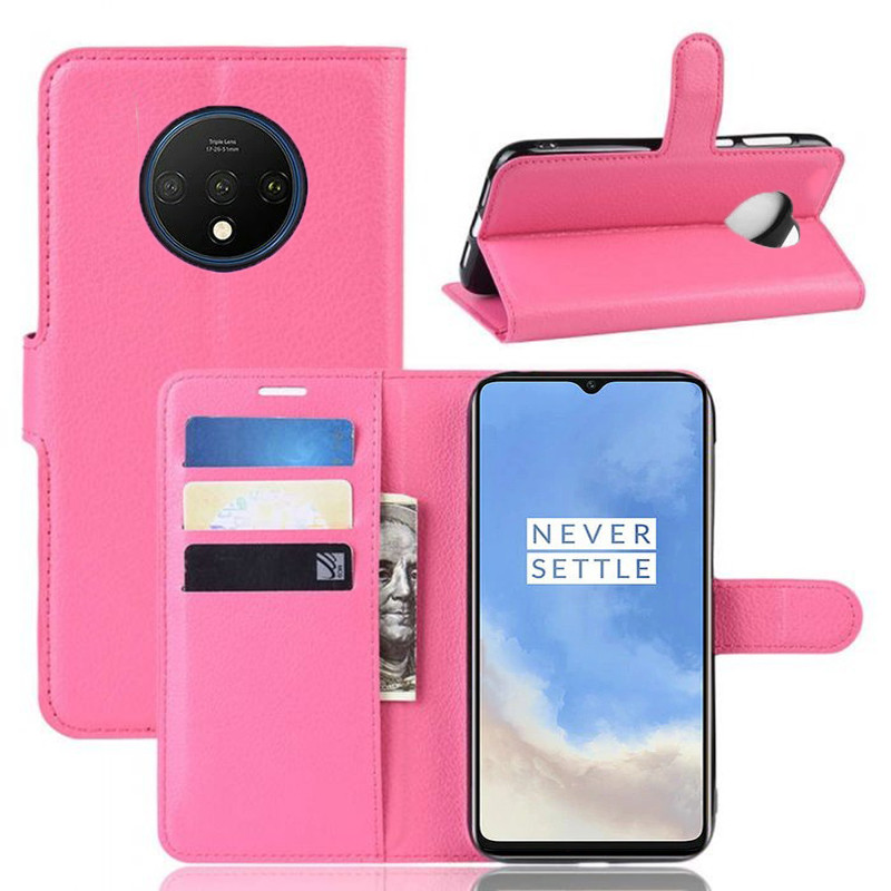 Чохол-книжка Litchie Wallet для OnePlus 7T Rose, фото 1