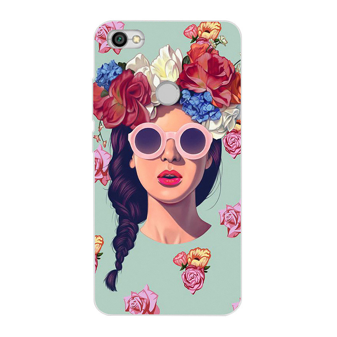 Чохол з малюнком Printed Silicone для Xiaomi Redmi Note 5A Prime Дівчина, фото 1