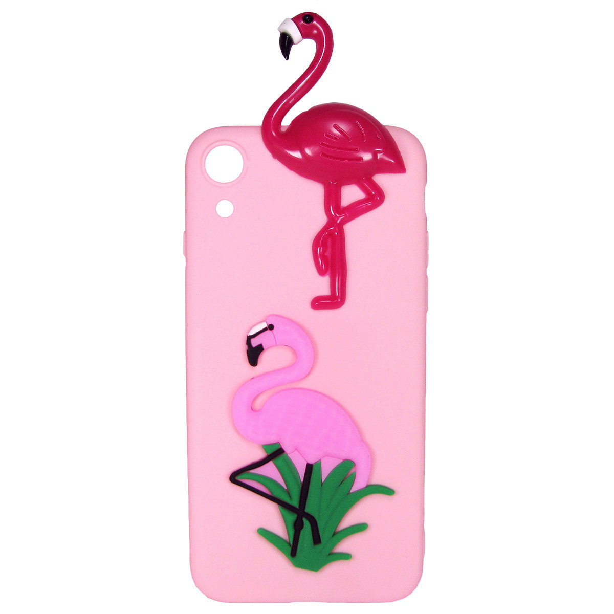 Чохол Cartoon 3D Case для Huawei Y6 II Фламінго, фото 1