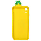 Чохол Cartoon 3D Case для Huawei Y6 II Ананаси, фото 2