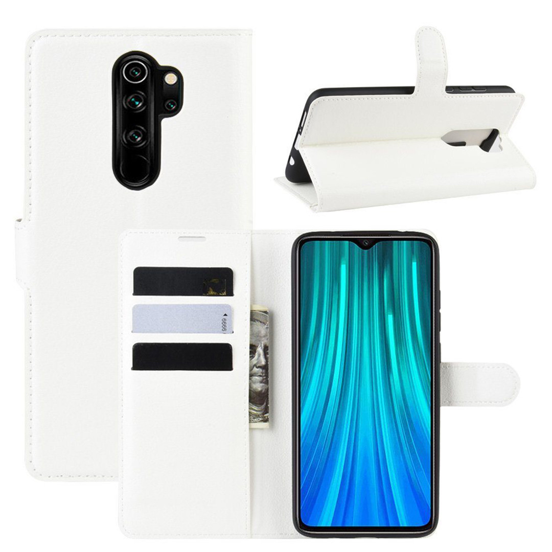 Чохол-книжка Litchie Wallet для Xiaomi Redmi Note 8 Pro Білий, фото 1