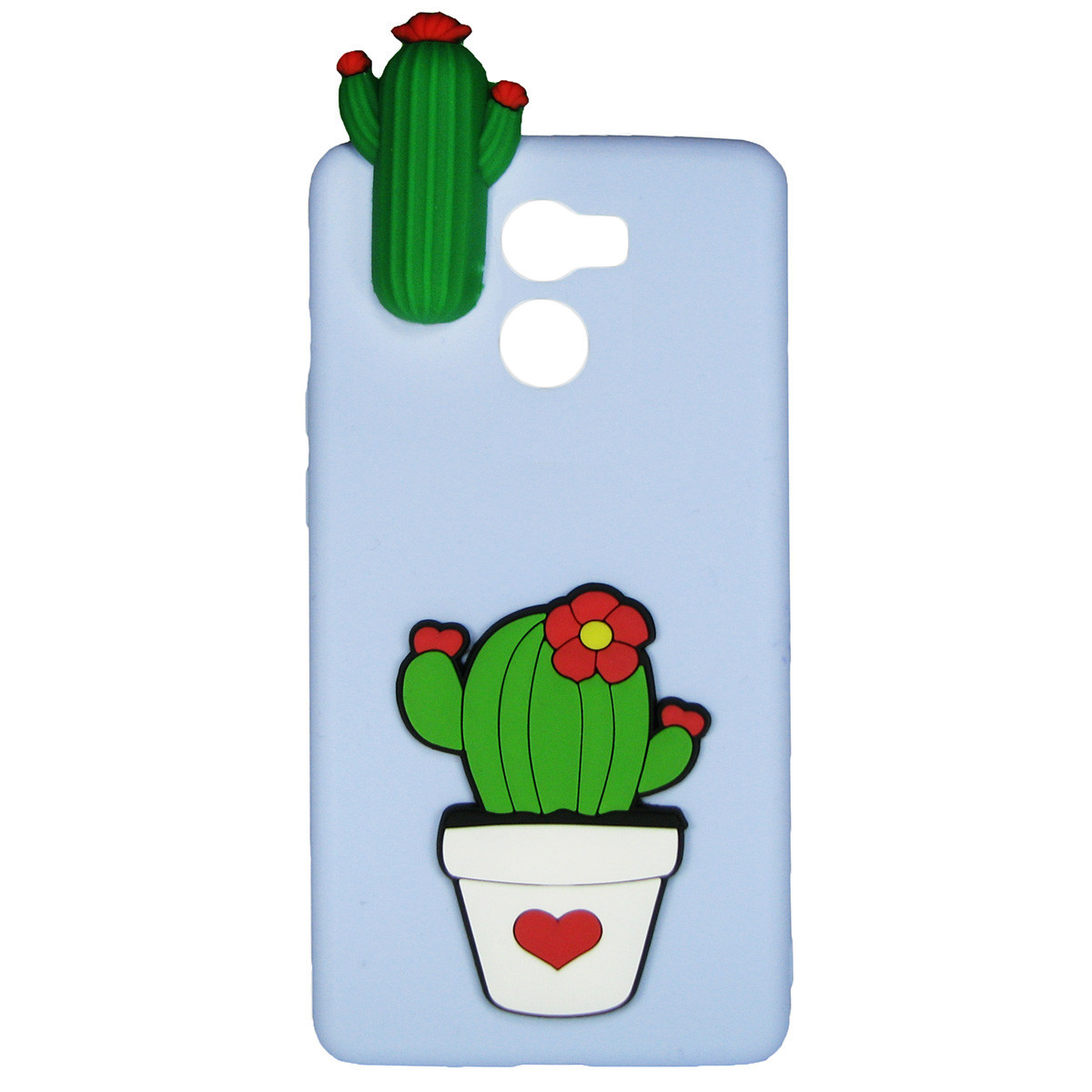 Чохол Cartoon 3D Case для Huawei Y7 Prime (2017) Кактуси, фото 1