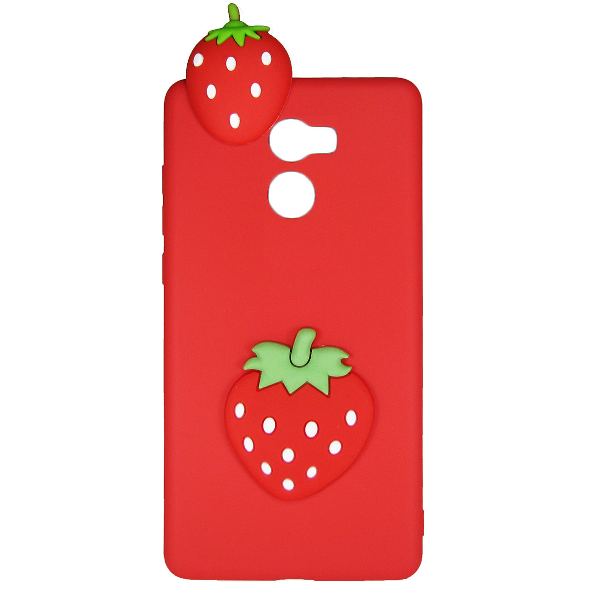 Чехол Cartoon 3D Case для Huawei Y7 Prime (2017) Клубничка, фото 1