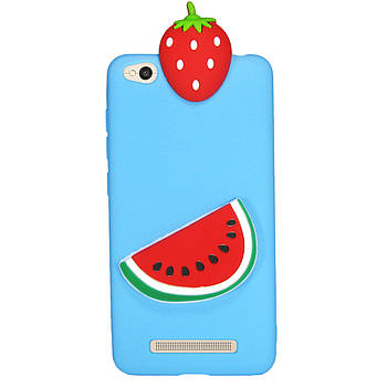 Чохол Cartoon 3D Case для Xiaomi Redmi 5A Кавун