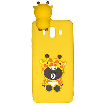 Чохол Cartoon 3D Case для Huawei Mate 10 Жираф