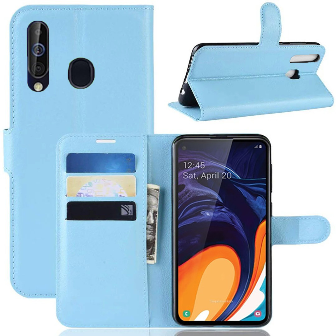 Чохол-книжка Litchie Wallet для Samsung A606 Galaxy A60 Blue