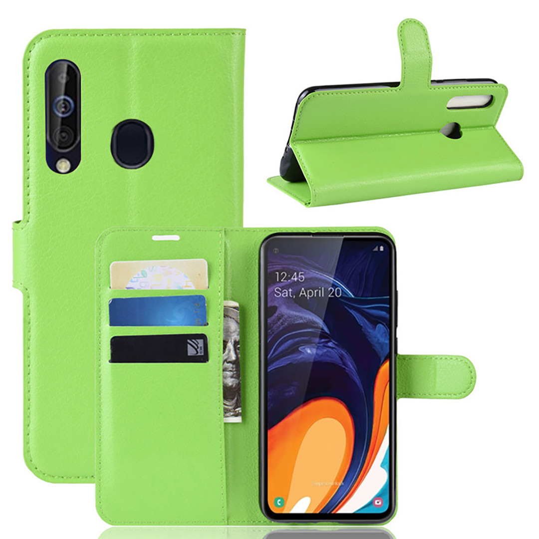 Чохол-книжка Litchie Wallet для Samsung A606 Galaxy A60 Green