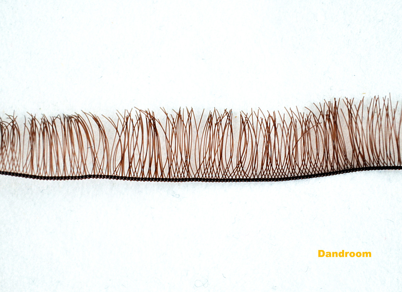 Вії для ляльок, іграшок, Коричневі, 10 мм, довжина стрічки 20 см, фото 1