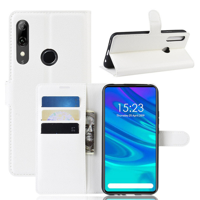 Чохол-книжка Litchie Wallet для Huawei P Smart Z / Honor 9X White, фото 1