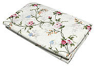 Постільна білизна Королева Ночі (Бязь) | Полуторний комплект | 50х70 | Дрібні квіти на світлому, фото 4